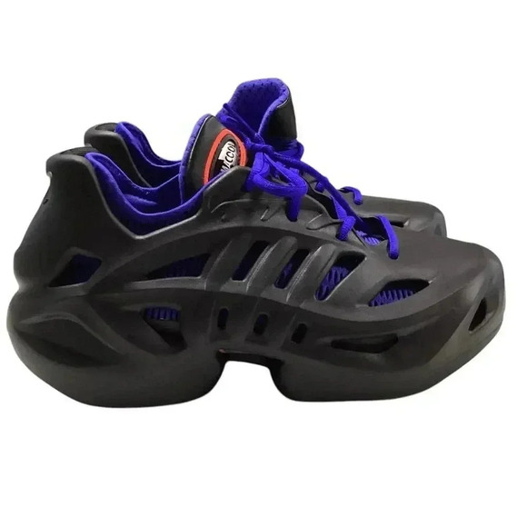 Adidas Sneakers Mens 8.5 Black Blue AdiFom ClimaCool J Running Lace Up Shoes NEW main image 9